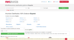 Desktop Screenshot of mercanuncios.com